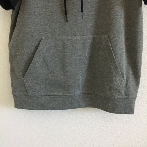 Adidas Performance Cross-Up 365 Hoodie Mens Medium Gray/Black Kangaroo Pocket - Picture 6 of 16